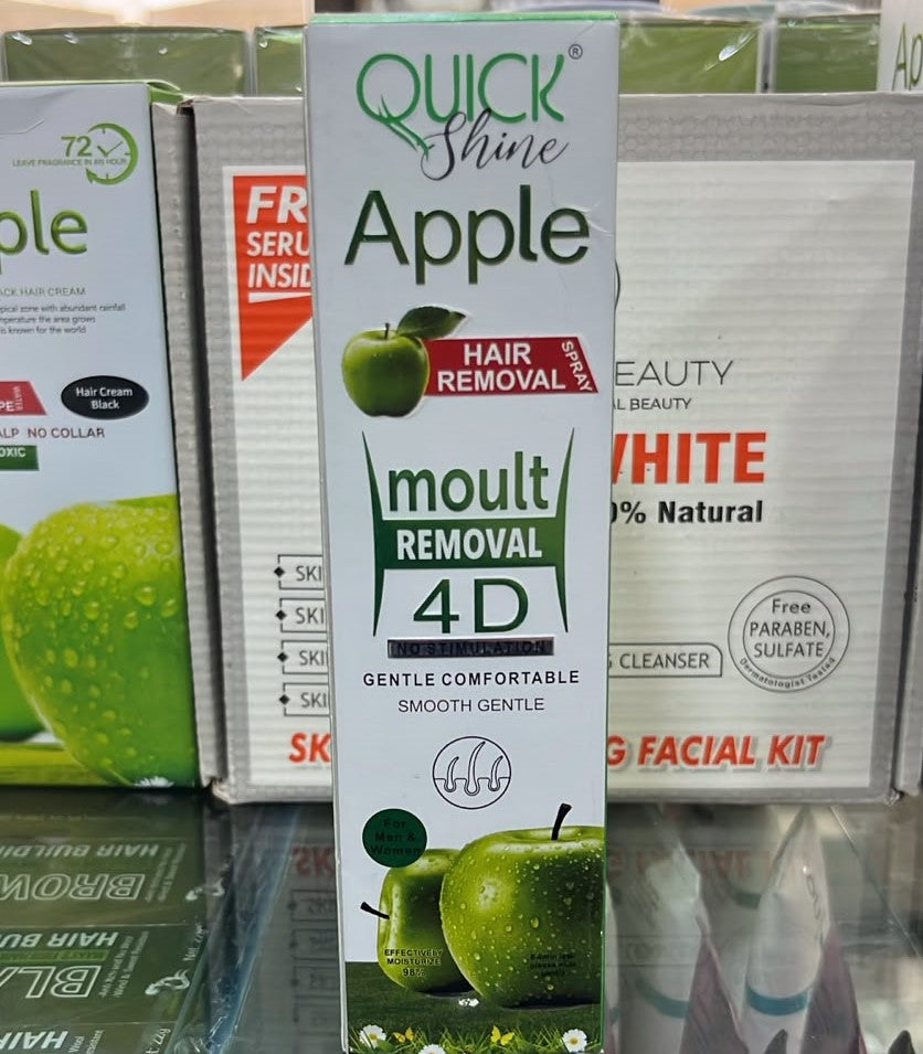 Quick Shine Apple Hair Removal Spray