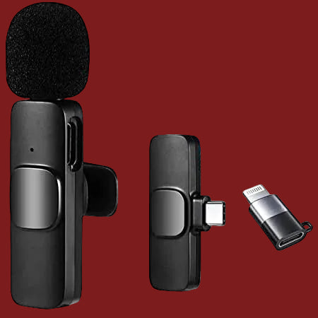 Boya BY-MW3 Wireless Single Microphone For i Fone And Type-C Users Durable Clear Affordable