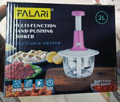 2L Multi-Function Hand-Push Chopper