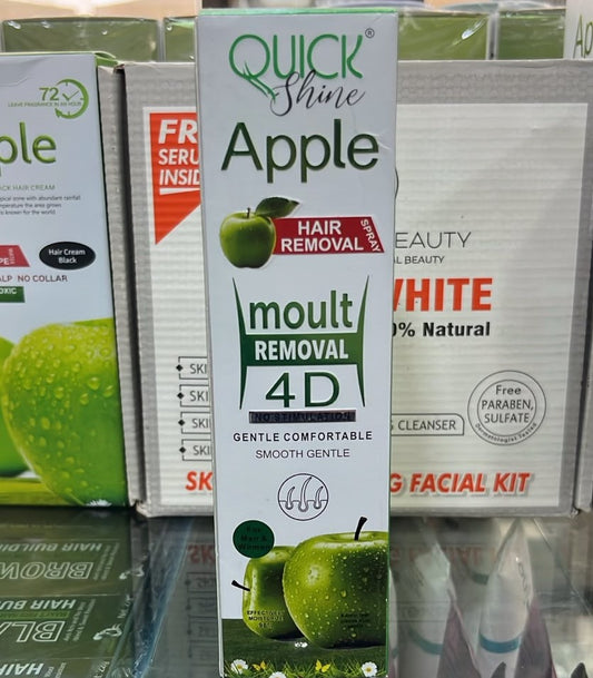 Quick Shine Apple Hair Removal Spray