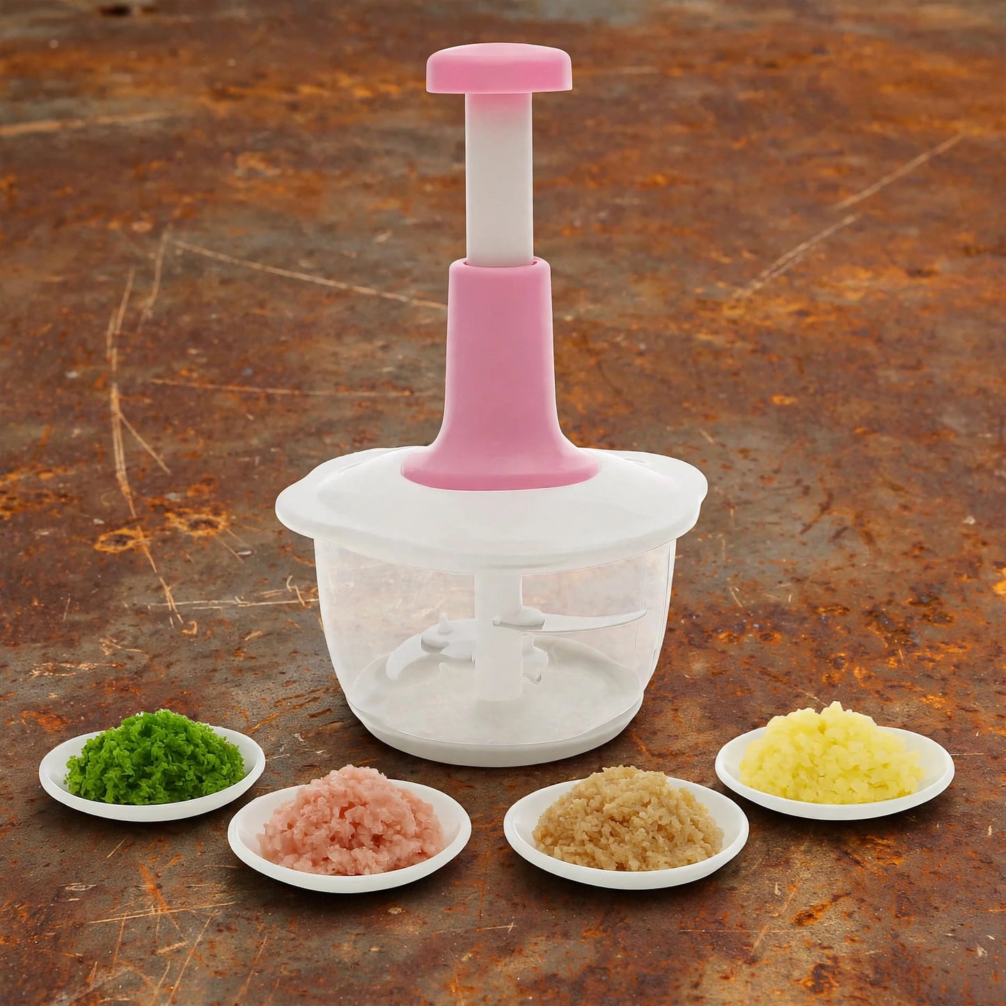 2L Multi-Function Hand-Push Chopper