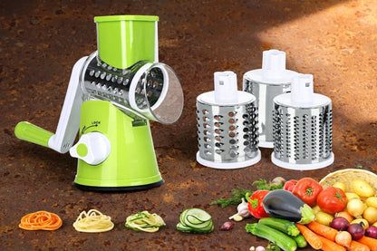 Multifunctional Hand Crank Drum Vegetable Cutter